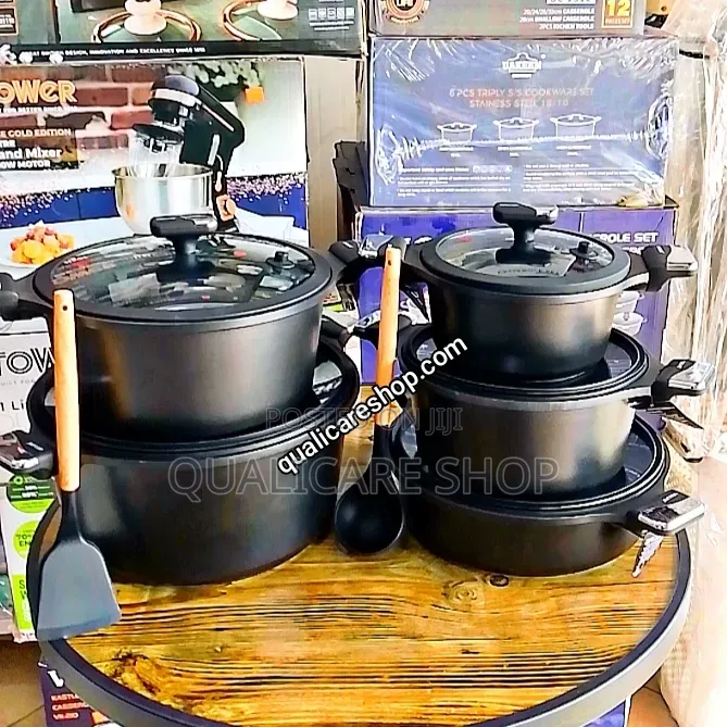 Ucc Life 12pcs Non - Stick Casserole Set