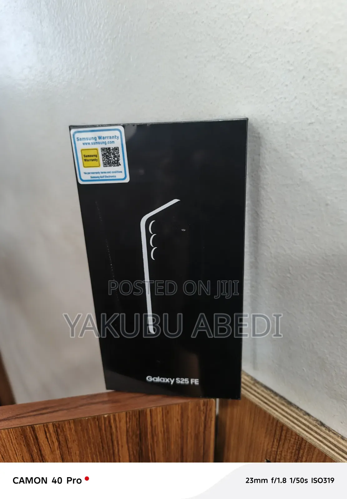 New Samsung Galaxy S25 FE 128 GB Black