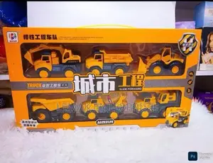 Toy Truck Puzzle Engineering Vehicle
