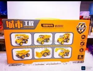 Toy Truck Puzzle Engineering Vehicle