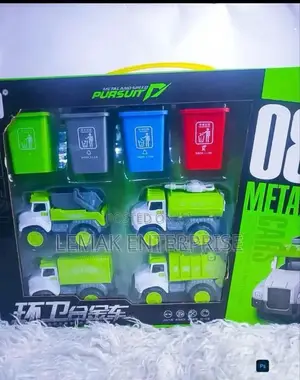 Toy Trucks 4 Variety Set