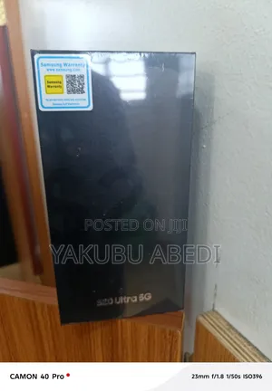 New Samsung Galaxy S20 Ultra 5G 128 GB Black