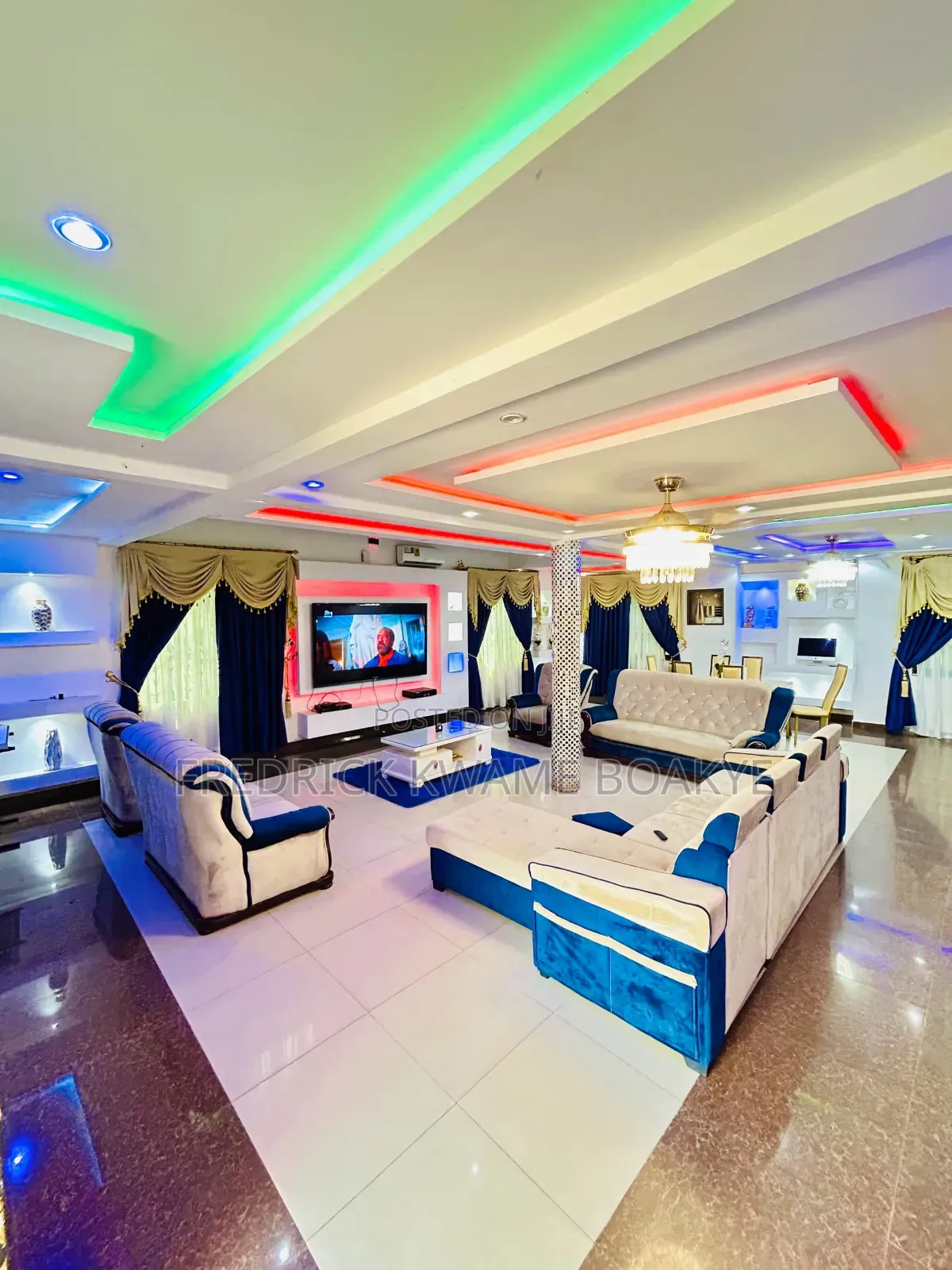 Furnished 7bdrm House in Brother K Estate, Kumasi Metropolitan for sale