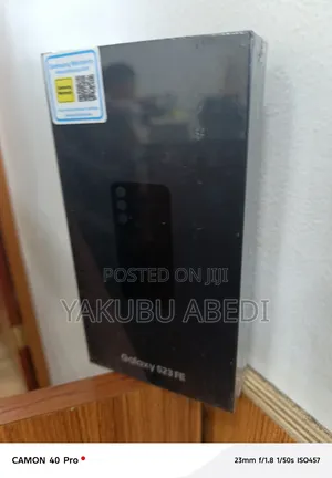 New Samsung Galaxy S23 FE 256 GB Black