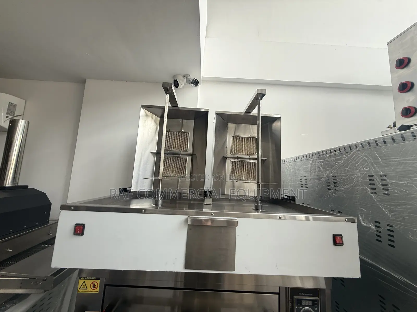 Commercial Double Shawarma Gas 3 Burner