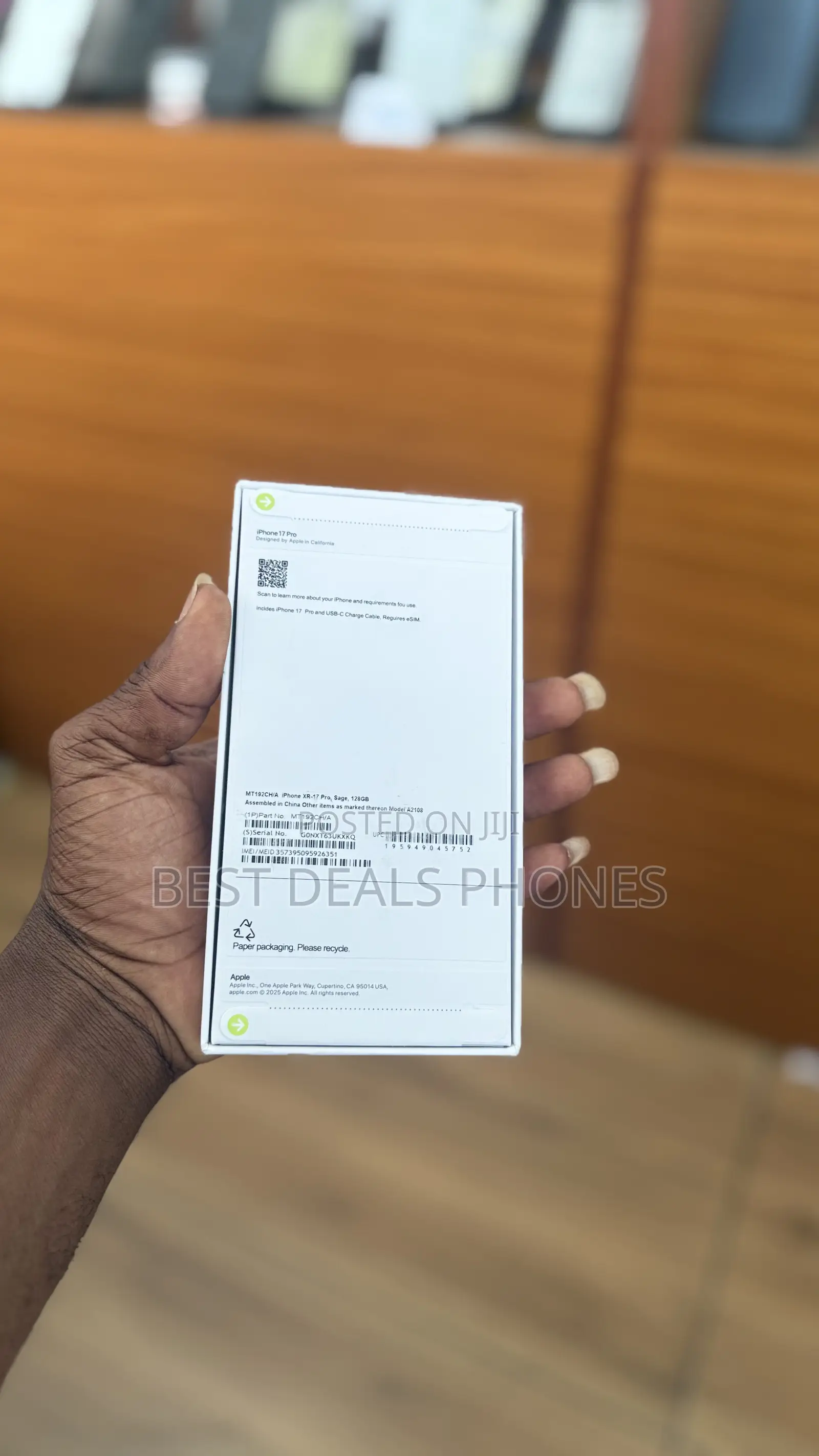 New Apple iPhone XR 128 GB Blue