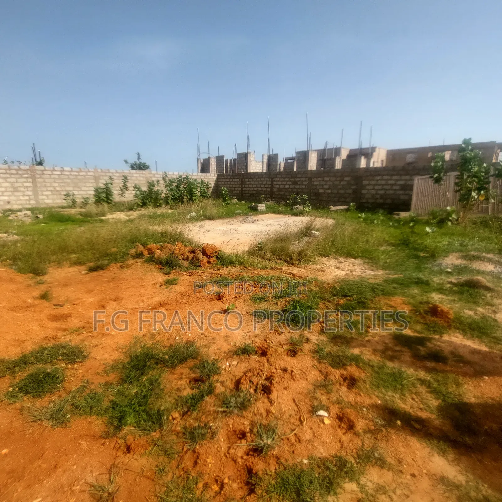 Helf Plot of Land for Sale at Lashibi