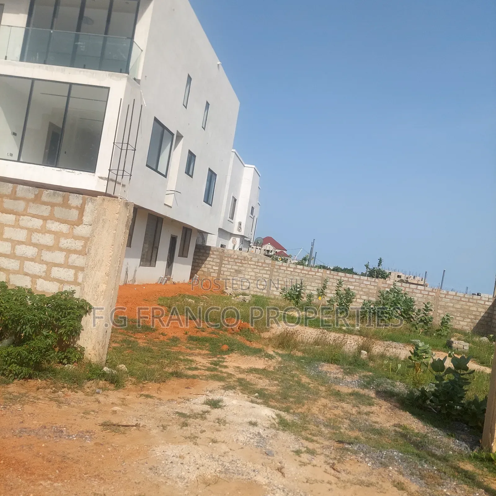 Helf Plot of Land for Sale at Lashibi