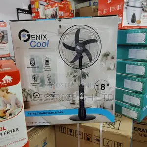 Genix's Most Durable Rechargeable 18inch Fan