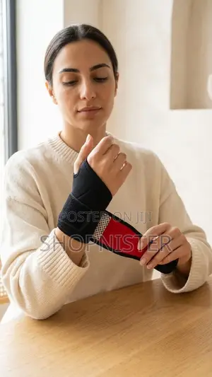 Self-Heating Magnetic Wrist Brace