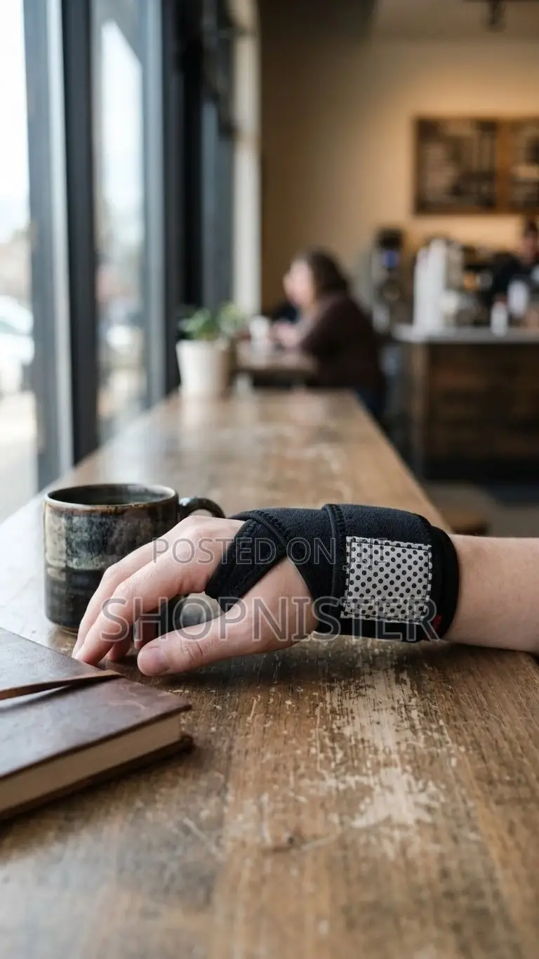 Self-Heating Magnetic Wrist Brace