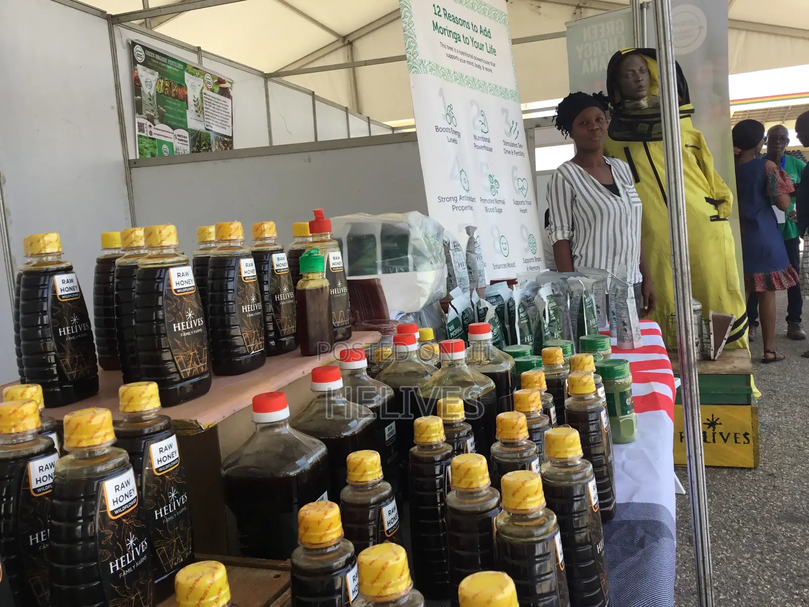 Raw Honey 100% Pure, Helives Organic Unfiltered Fda Certified Approved