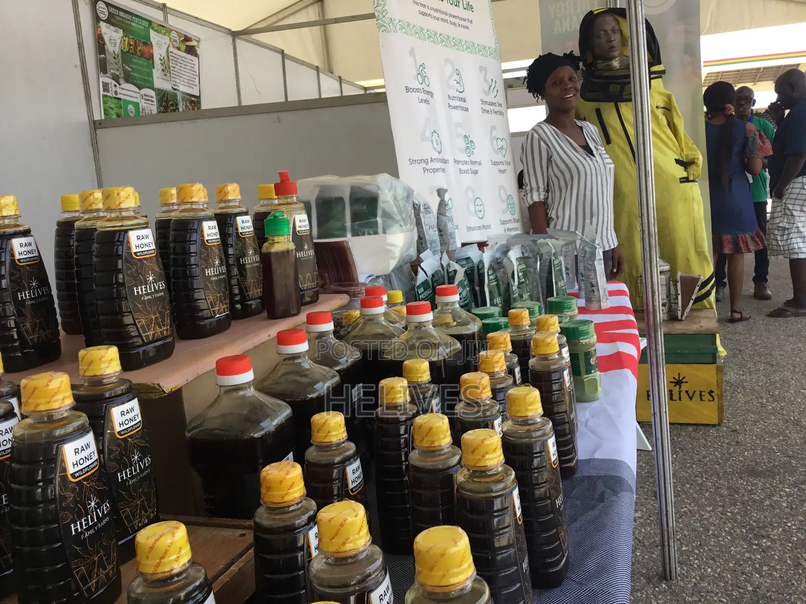 Raw Honey 100% Pure, Helives Organic Unfiltered Fda Certified Approved