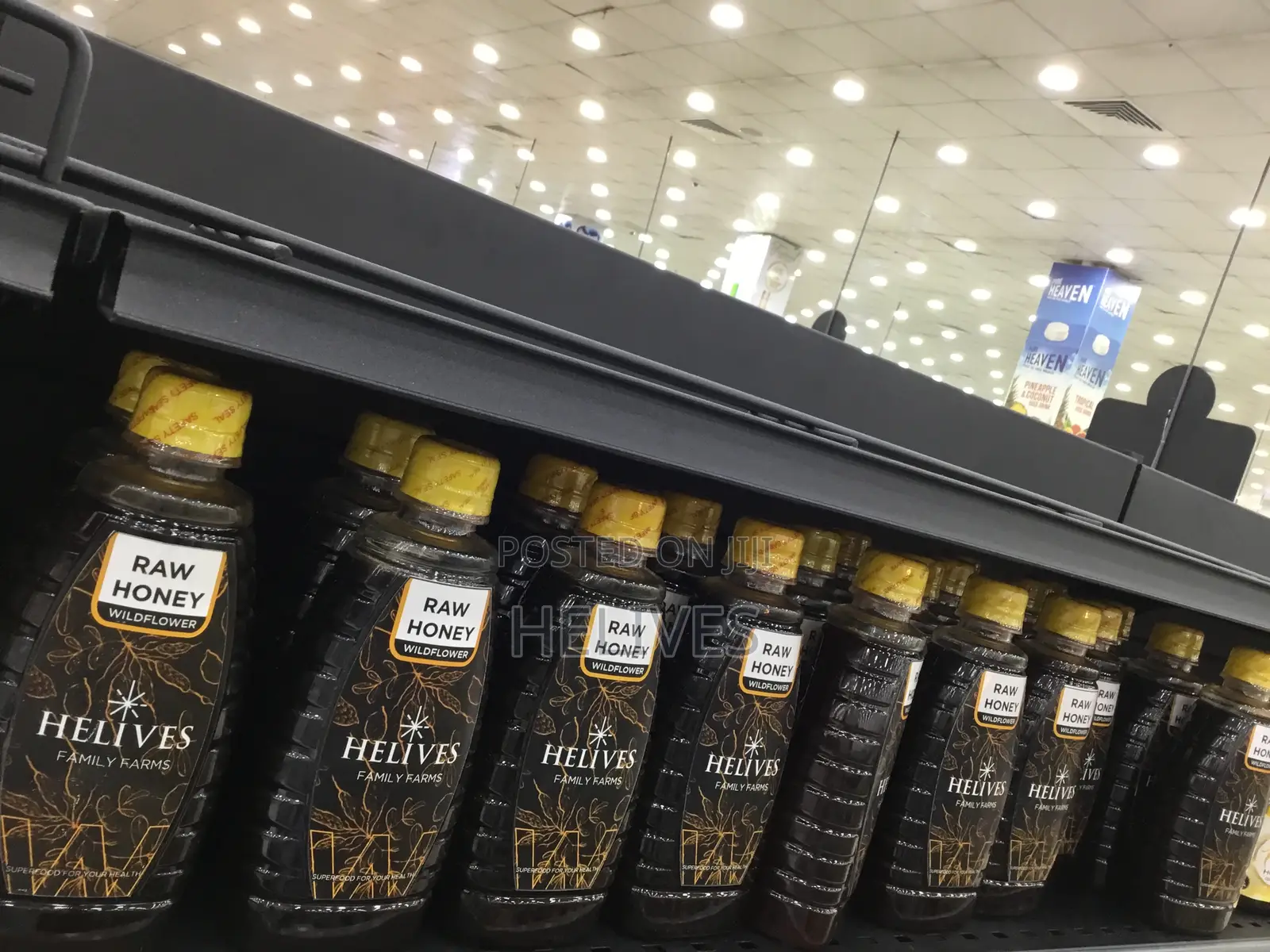 Raw Honey 100% Pure, Helives Organic Unfiltered Fda Certified Approved