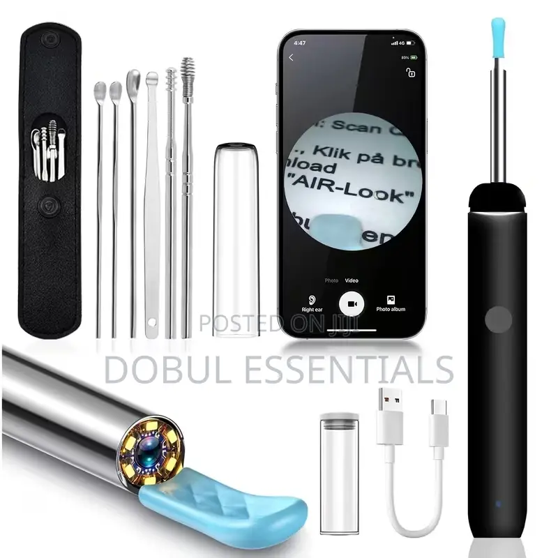 Ear Cleaner With Wireless Camera Compatible With Android And Ios