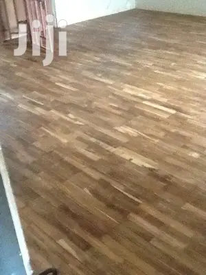 Parquet Flooring And Wooden Staircase