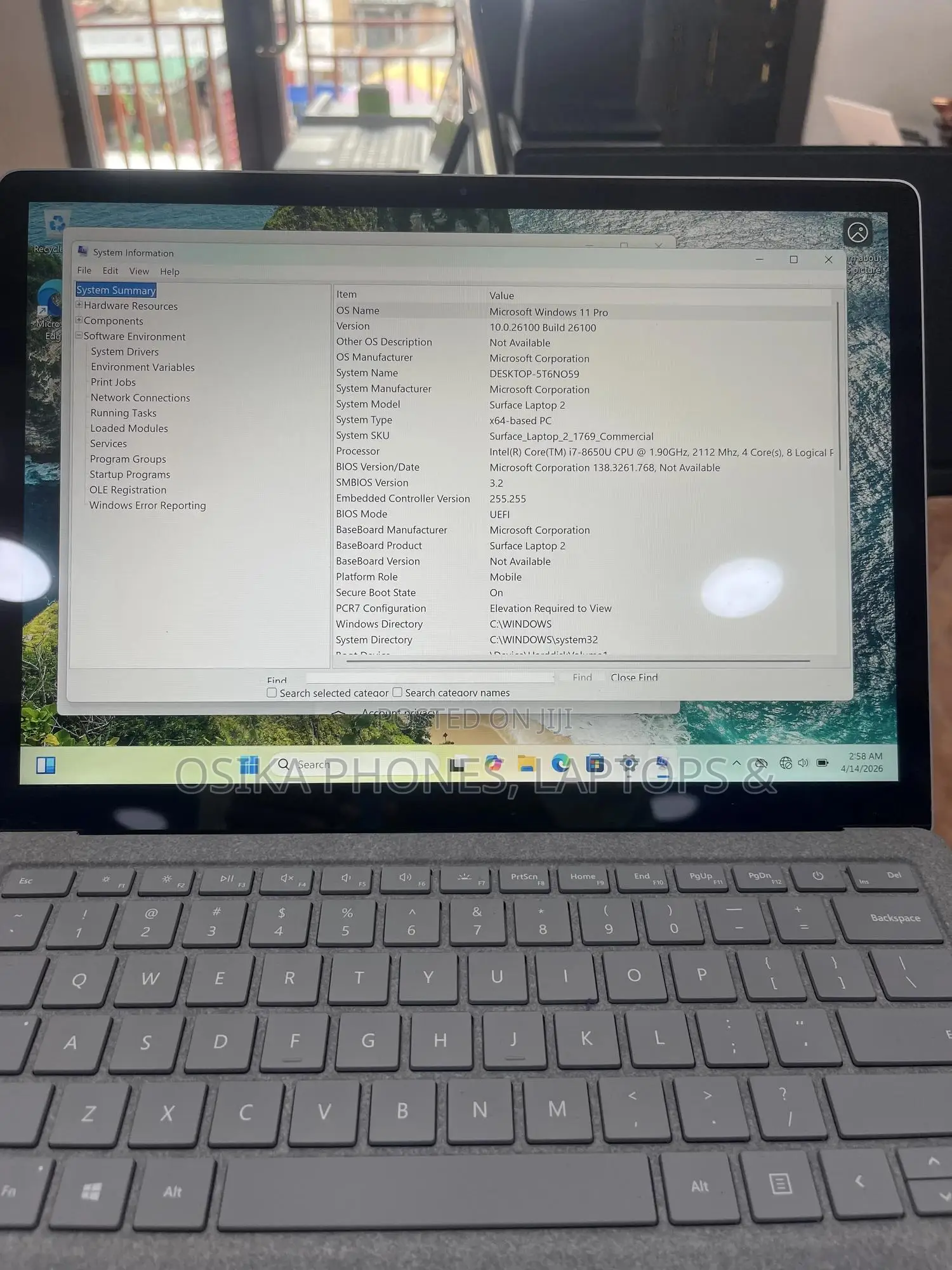 Laptop Microsoft Surface 2 16GB Intel Core i7 SSD 512GB