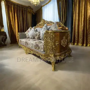 New Golden Sofa Set