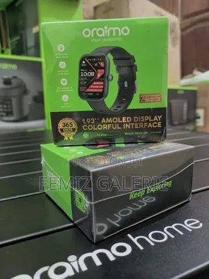 Oraimo Watch Nova 2n 1.93'' Amoled 33-Day Standby Smart Watch