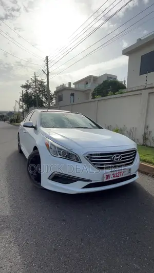 Hyundai Sonata Limited 2.0T Seban (2.0L 4cyl 6A) 2017 White