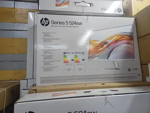 Hp S5 524sw FHD White Monitor 23.8" 100hz White 1xhdmi,1xvga