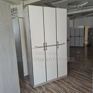High Gloss Double Wardrobe 120x55x220cm Kmo3+B+7