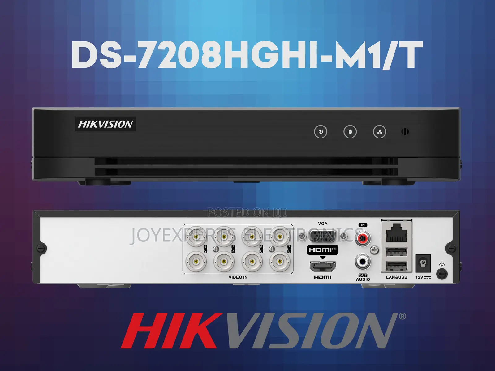 8 Channel Hikvision DVR