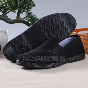 Men's Sneakers Casual Canvas Shoes Sport - Black