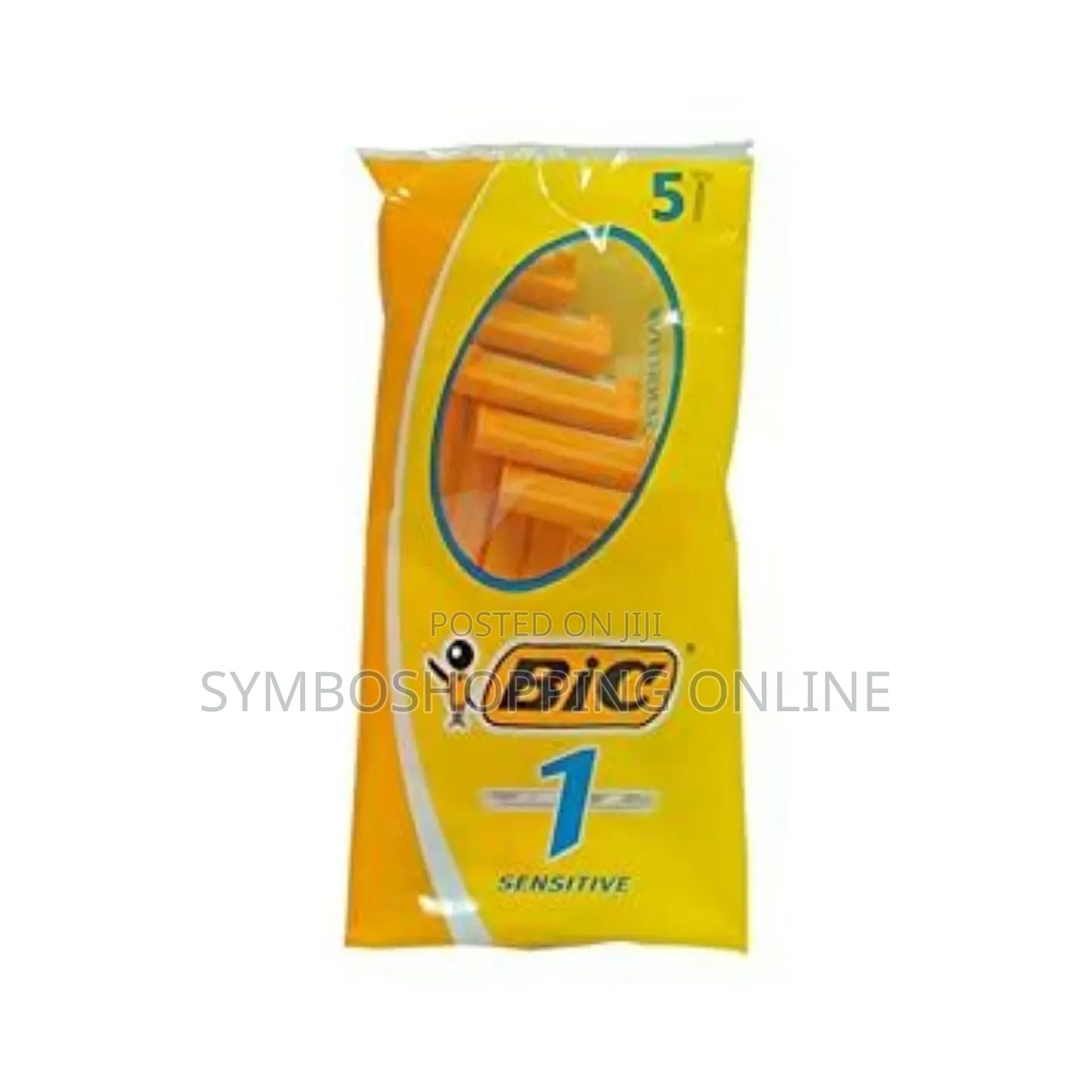 Bic 1 Sensitive Disposable Razor Pack Of 5 (Uk Imported)