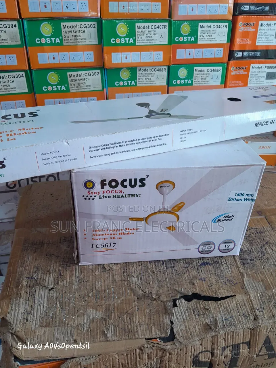 Focus India Ceiling Fan Long