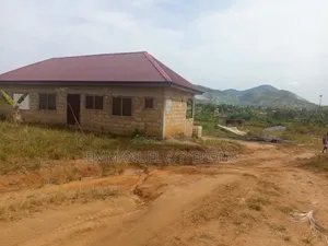 70 by 100 Plot of Land With 2 Bedroom Uncompleted