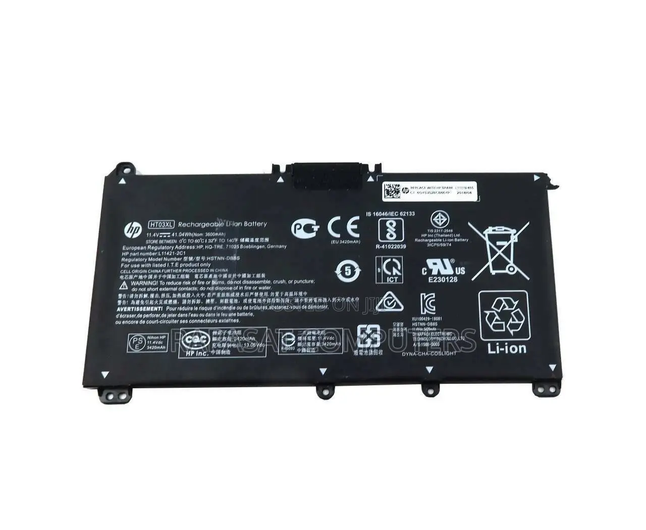 Hp Ht03xl Battrey