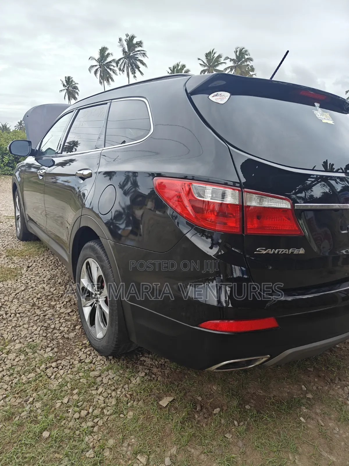 Hyundai Santa Fe Limited 4dr SUV AWD (3.3L 6cyl 6A) 2015 Black