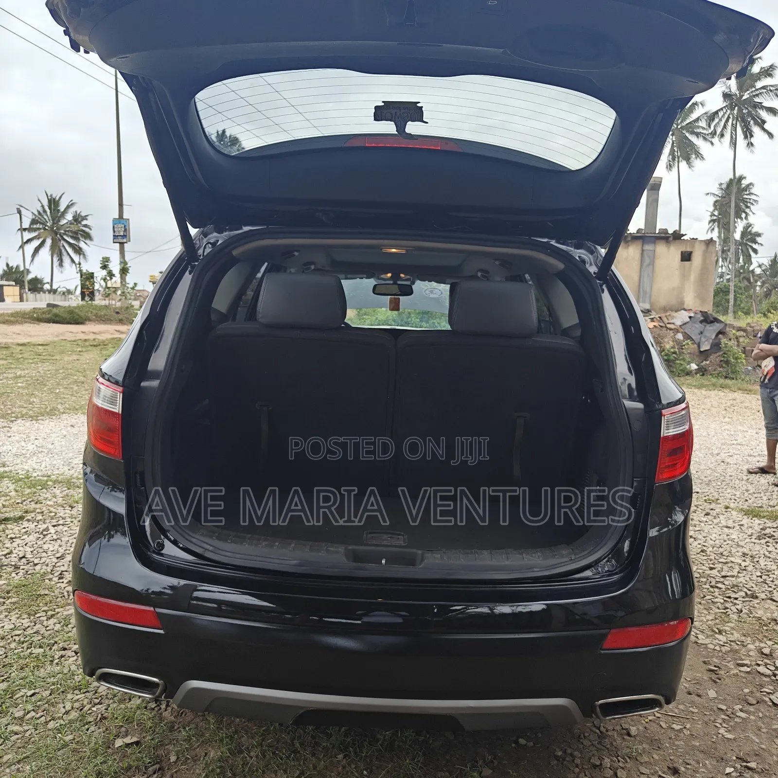 Hyundai Santa Fe Limited 4dr SUV AWD (3.3L 6cyl 6A) 2015 Black
