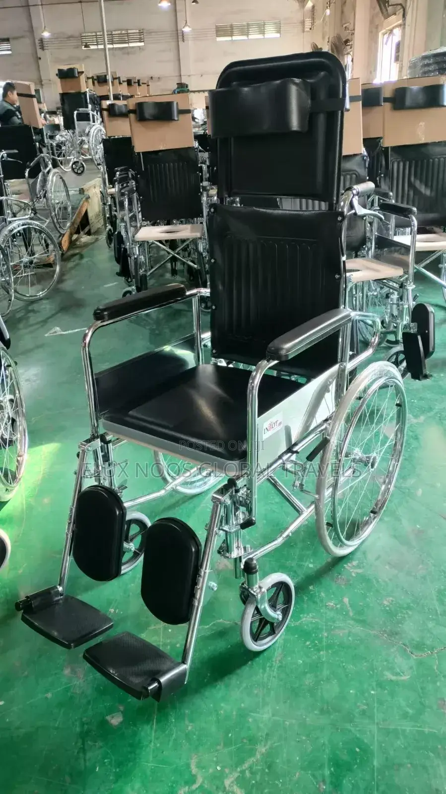 Executive Commode Wheelchair