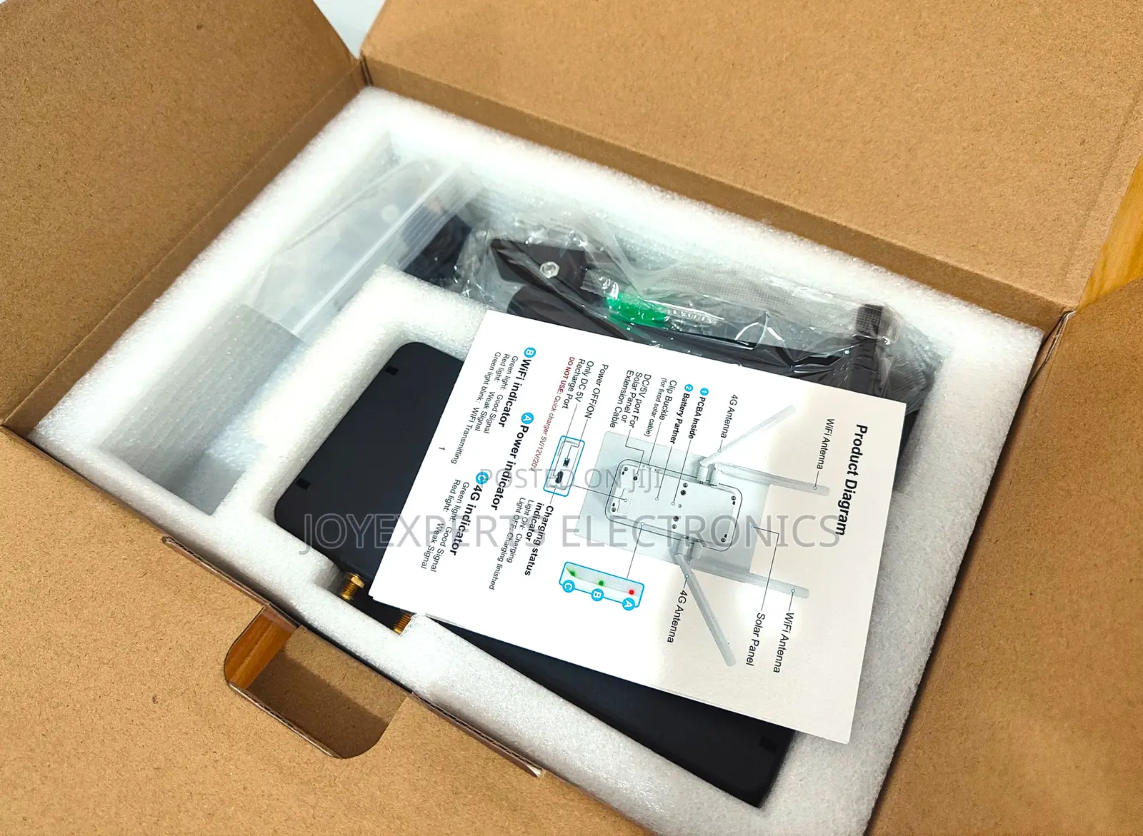 4g Solar Router
