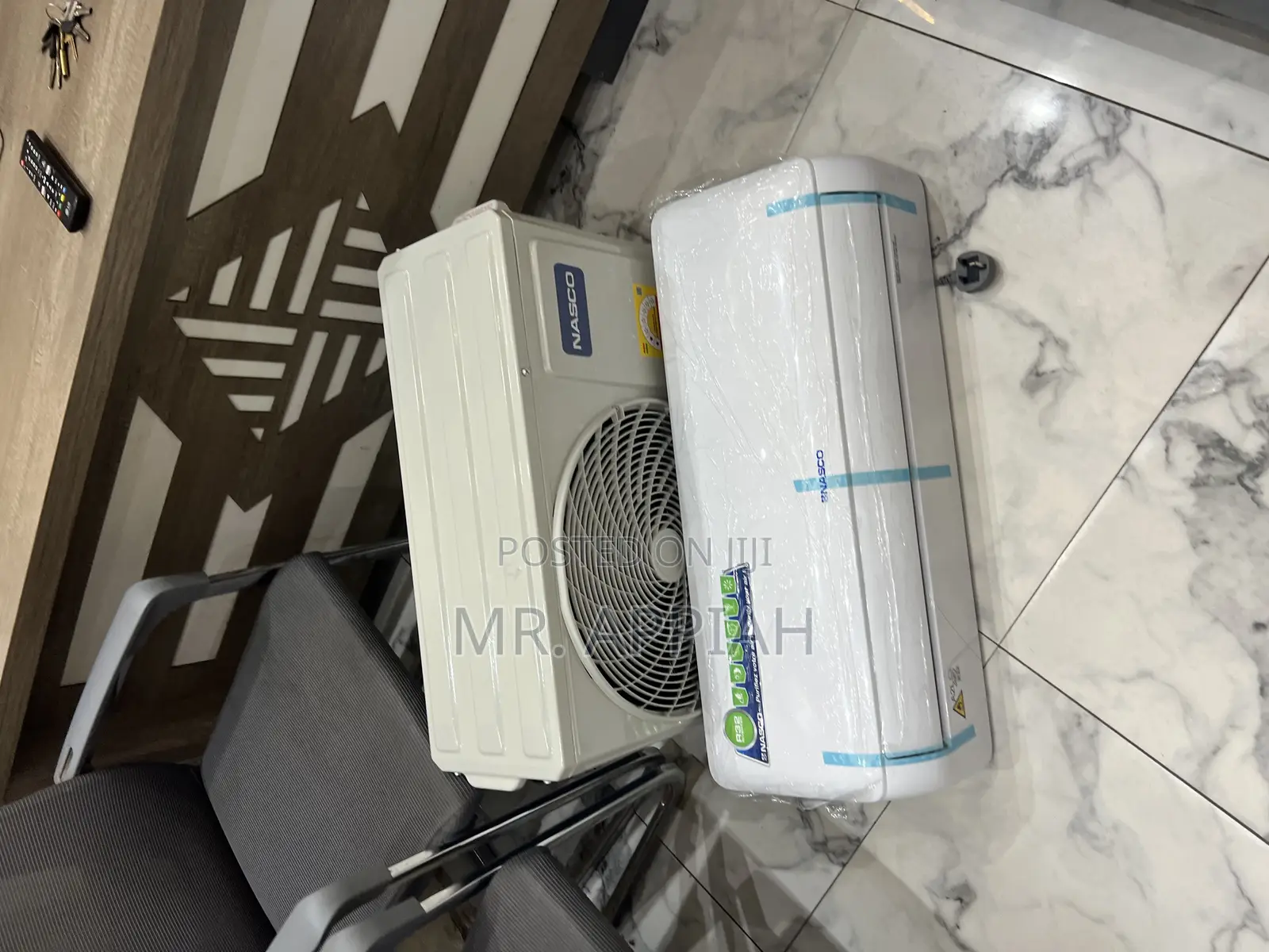 Get Unique Nasco 2.0hp Split Type Dual Inverter Air Conditioner(White)