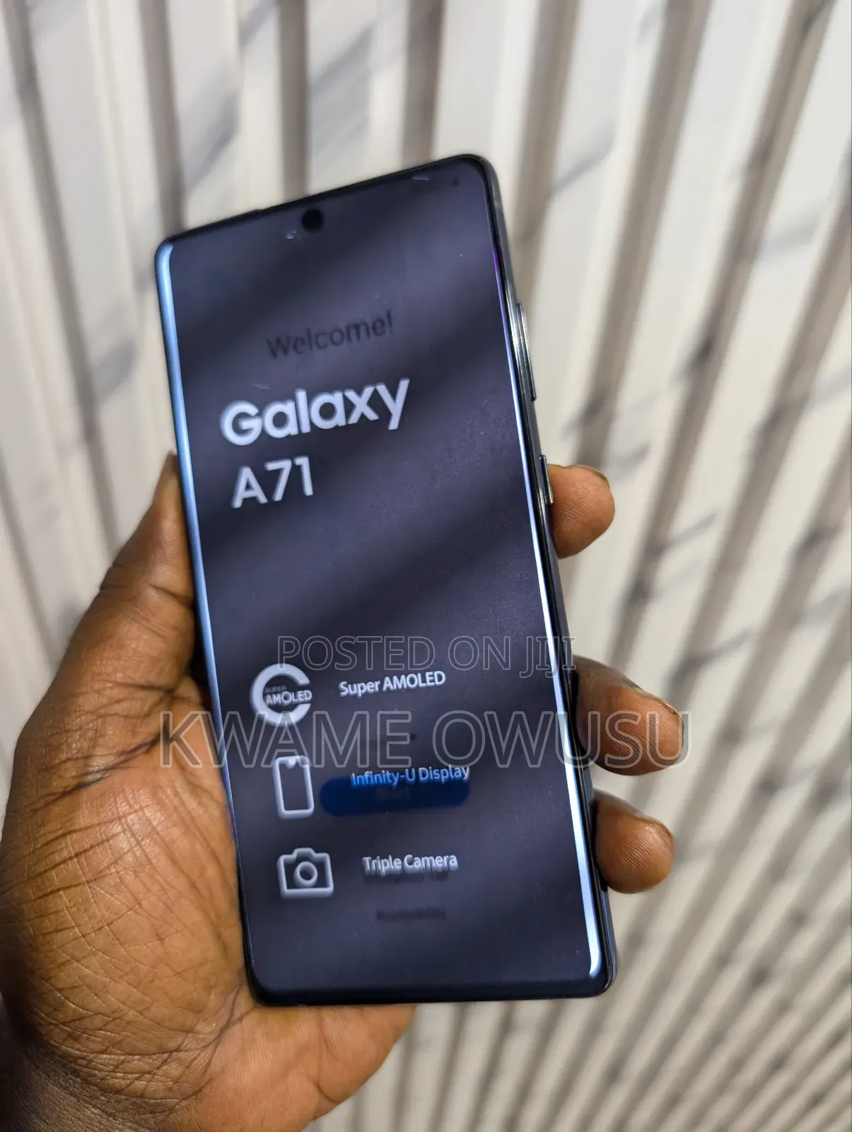 New Samsung Galaxy A71 5G 128 GB Black