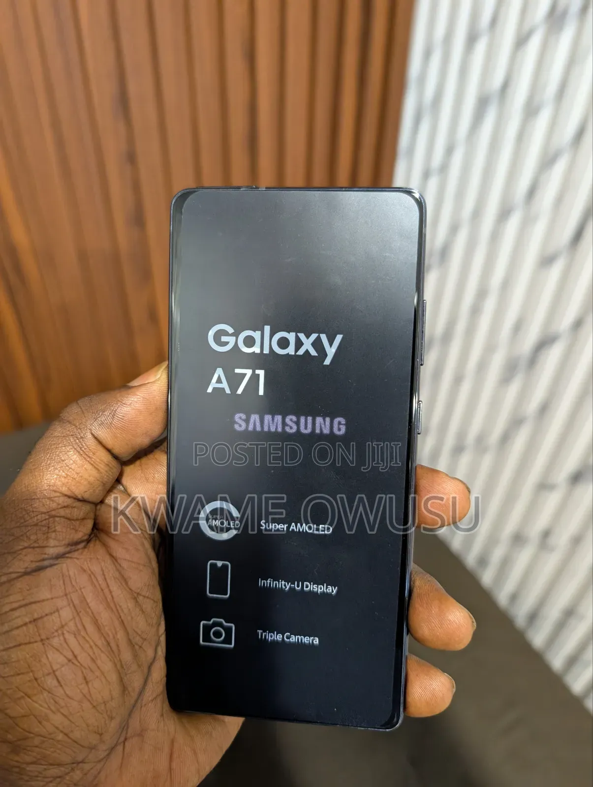 New Samsung Galaxy A71 5G 128 GB Black