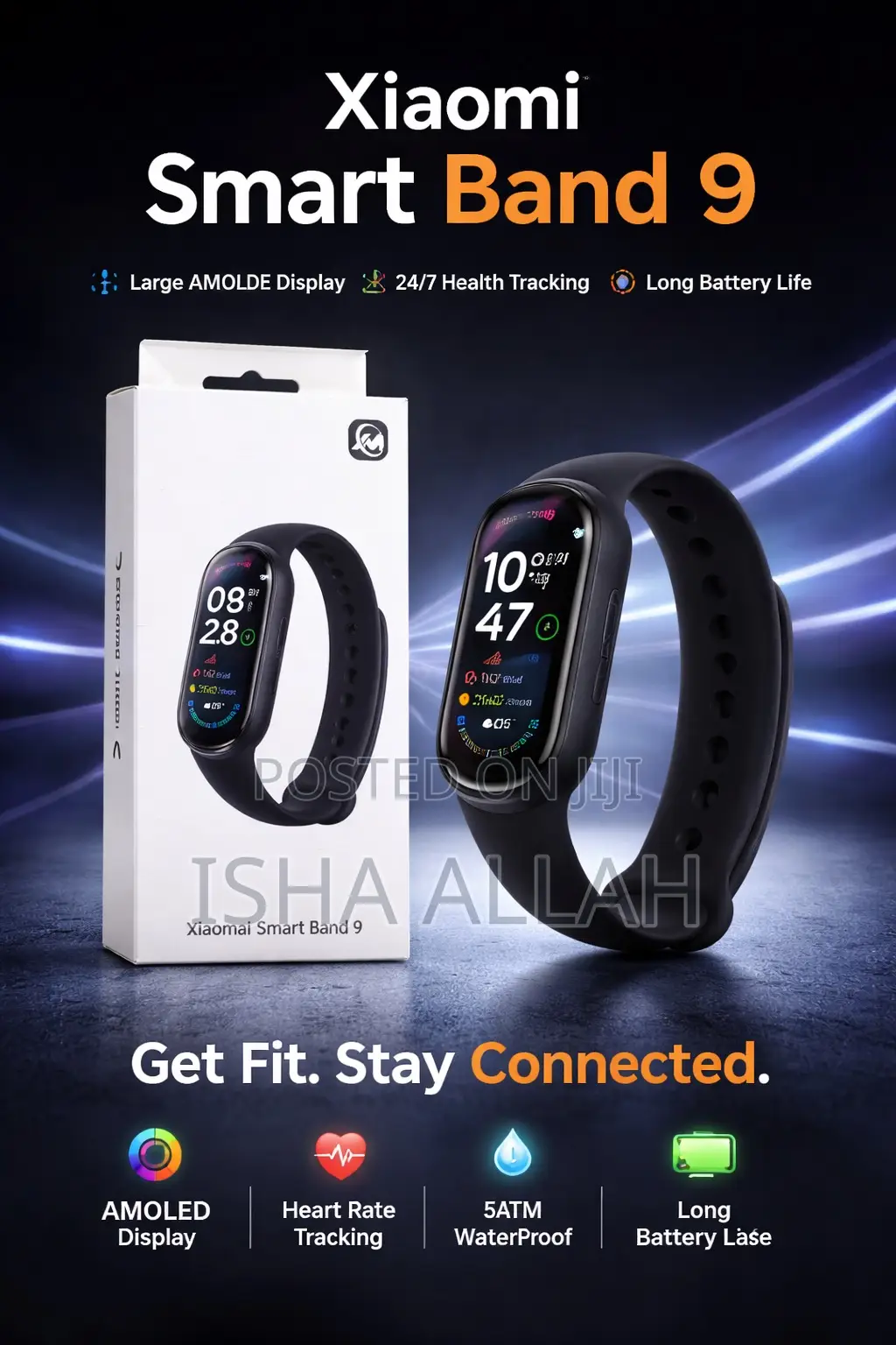 X-Fit Pro Band 9 – Smart Living on Your Wrist