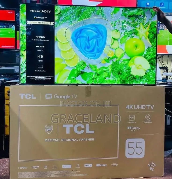 This Is Original TCL Android 55 Uhd Tv