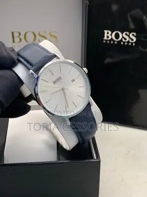 Hugo Boss Leather Watch