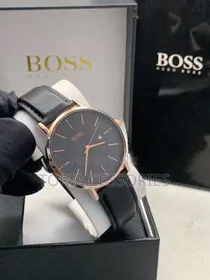 Hugo Boss Leather Watch