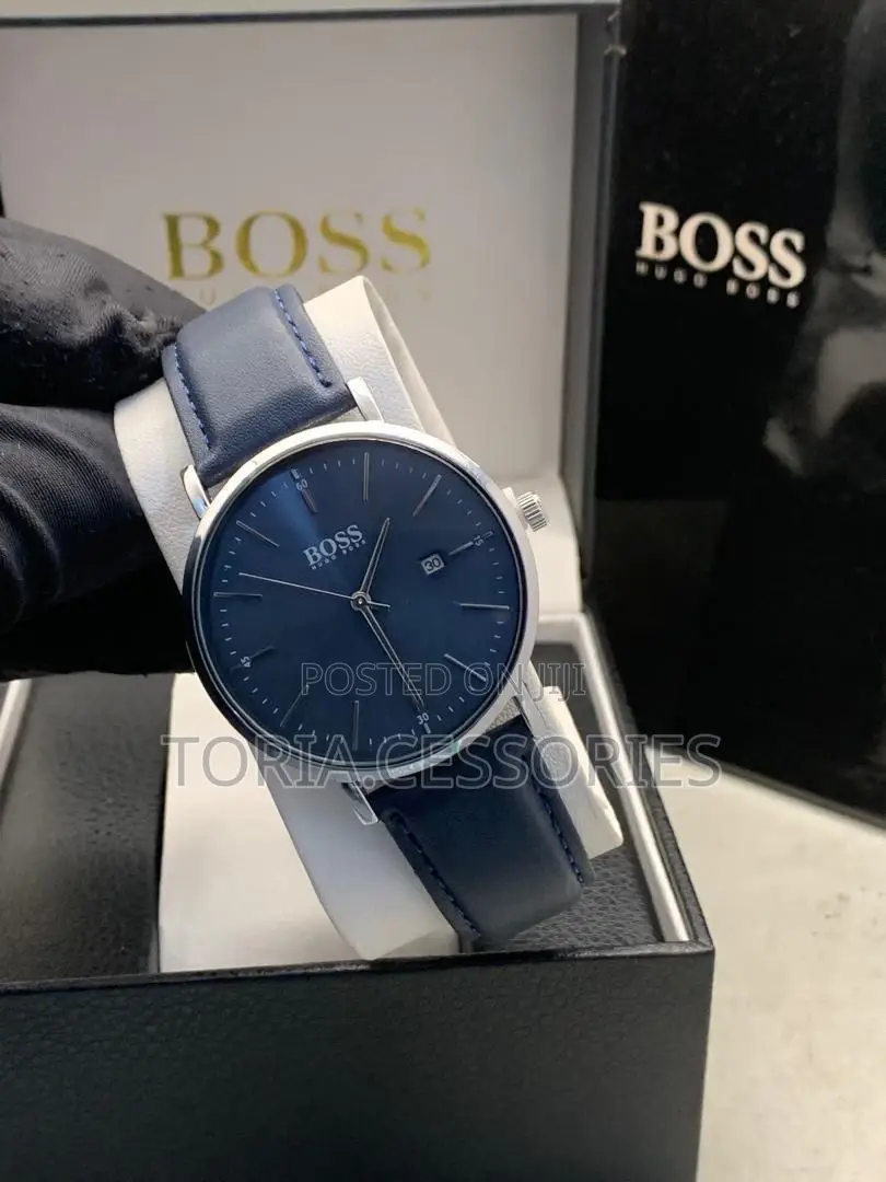 Hugo Boss Leather Watch