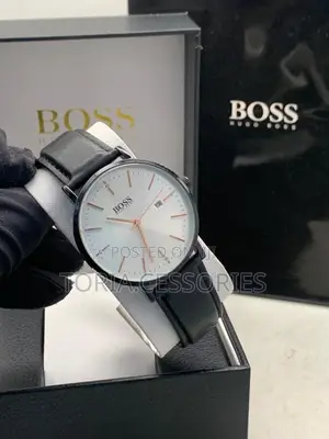 Hugo Boss Leather Watch