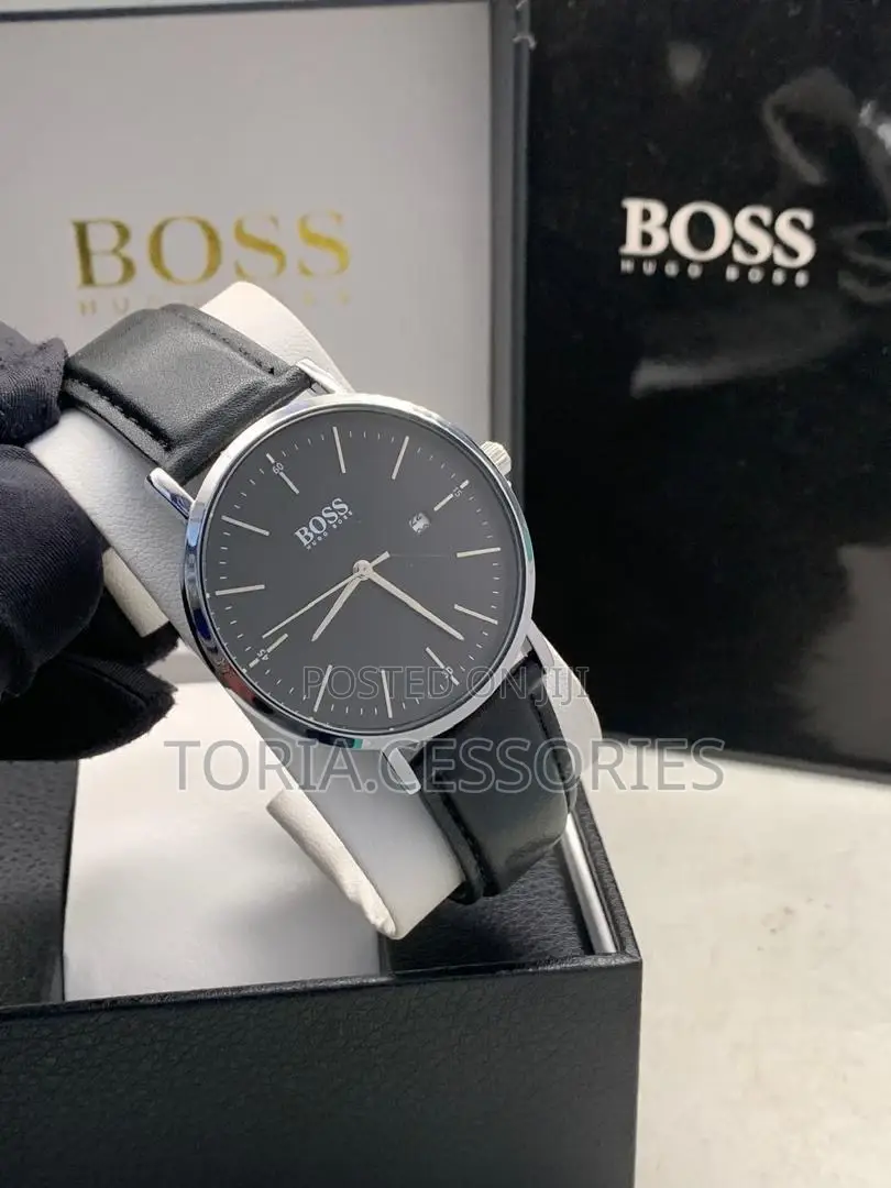 Hugo Boss Leather Watch