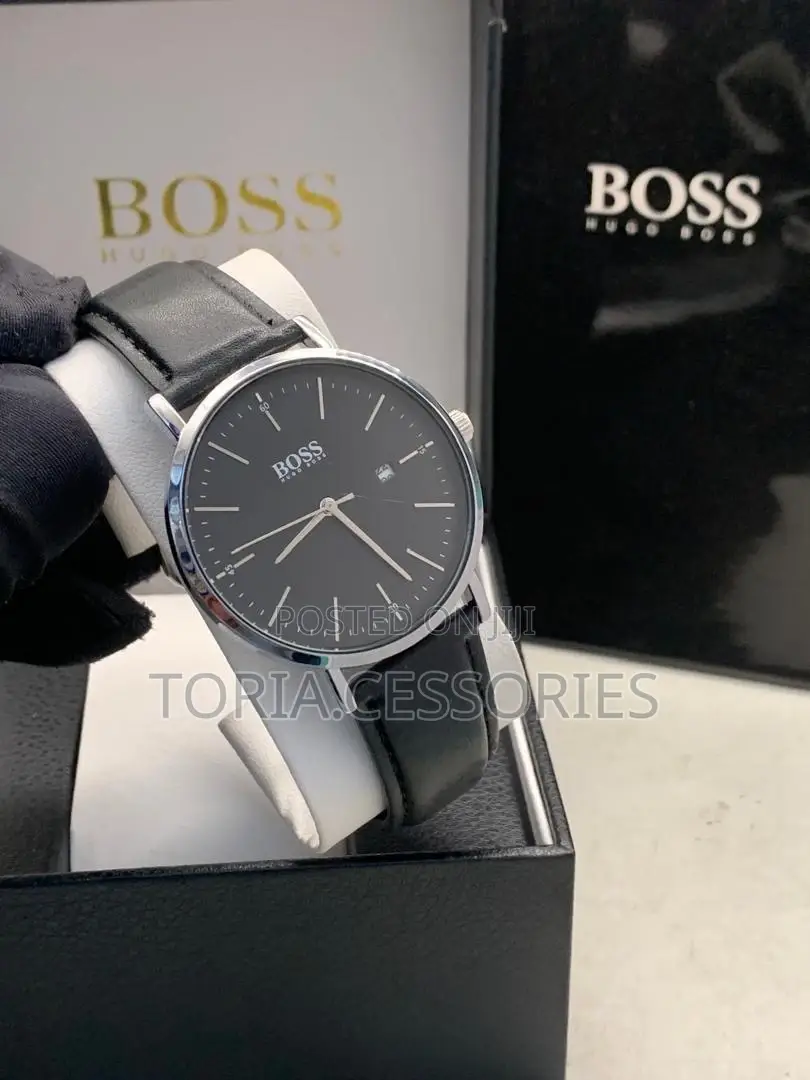 Hugo Boss Leather Watch