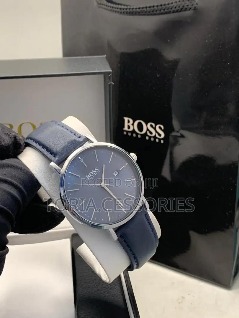 Hugo Boss Leather Watch