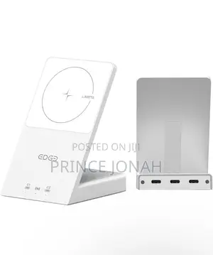 Limeta Md100 3 in 1 Wireless Charging Station,2 Ports Usb C Charger