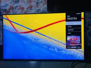 50q72a Samsung Qled 50 Inche Smart Uhd HDR Supports Up to 120 Hz Tv